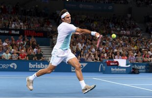 Surpriză în finala turneului de la Brisbane » Federer nu a avut nici o șansă și a pierdut în 2 seturi