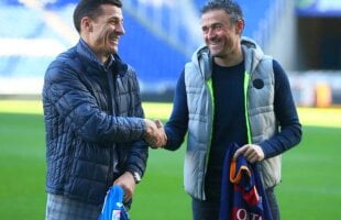 Gâlcă a vorbit despre Luis Enrique și returul cu Barcelona