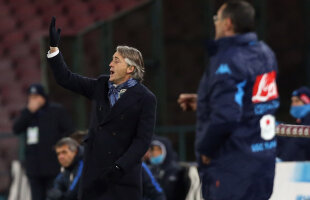 Insultat de Sarri, Mancini acuză după ce Inter a eliminat-o pe Napoli din Cupă: ”Un rasist nu poate antrena!”