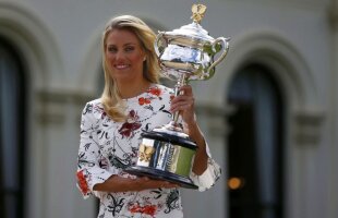 VIDEO + FOTO Kerber s-a ținut de promisiune » Cum a sărbătorit cîștigarea Australian Open