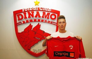 Dinamo și-a prezentat oficial noul fotbalist: "Am semnat cu un club fantastic"