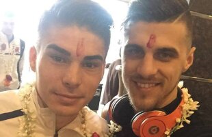 VIDEO Nebunie la aterizarea Rapidului în India » Giuleștenii au fost așteptați de zeci de indieni pe aeroport