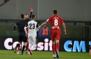 VIDEO Filip, eliminat de arbitrul Bârsan în minutul 40 » Ți se pare corectă decizia?