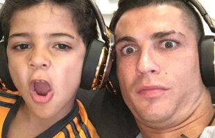 Tată cu normă întreagă » Ronaldo nu ratează nici un moment din timpul liber pentru a fi cu fiul său