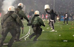 VIDEO Decizie drastică luată în Grecia după incidentele de la PAOK - Olympiakos » Mai multe echipe vor avea de suferit