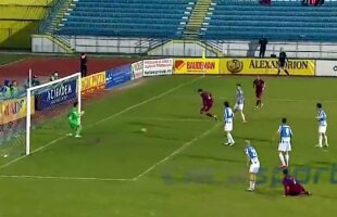 VIDEO Parada anului în Liga 1 vine de la meciul CSMS Iași - CFR Cluj » Portarul a scos mingea de 3 ori de pe linia porții