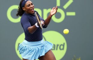 Emoții pentru Serena într-un meci cu locul 56 WTA » Williams s-a calificat cu greu în turul III la Miami