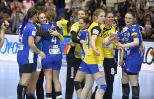 FOTO Dramatism în sferturile Ligii Campionilor la handbal » CSM București - Rostov Don 26-25