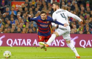 FOTO 3 faze controversate în El Clasico » Barcelona a cerut penalty la Messi, Realul "roșu" la Suarez și gol regulamentar la Bale