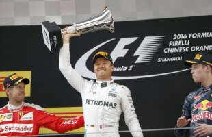 Nico Rosberg a câștigat Marele Premiu al Chinei și a egalat o performanță a lui Schumacher