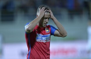 Probleme de lot pentru Steaua înainte de derby: "E foarte greu să lucrezi după un asemenea eșec"