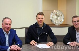 OFICIAL » VIDEO Manuel Neuer a semnat astăzi un nou contract cu Bayern Munchen