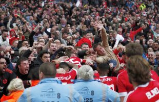 VIDEO Dramatic » Manchester United s-a calificat în finala FA Cup după 2-1 cu Everton! Martial a înscris în ultimul minut