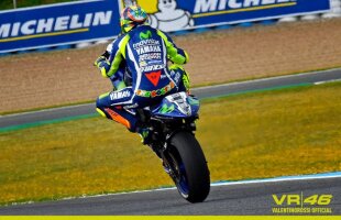 Cursă sublimă făcută de Valentino Rossi pe circuitul de la Jerez! Veteranul MotoGP le-a dat o lecție lui Lorenzo și Marquez la ei acasă