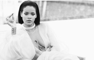 GALERIE FOTO » Rihanna, imagini în sânii goi pentru noul videoclip