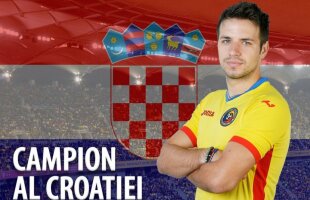 Mățel, campion al Croației cu Dinamo Zagreb!