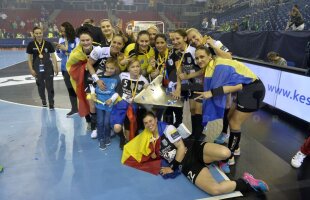 Campioanele au revenit în țară! Jucătoarele de la CSM București prezintă trofeul fanilor