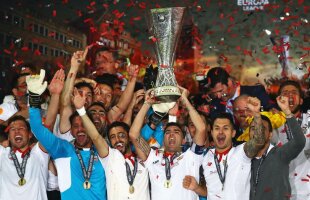 VIDEO+FOTO Furtuna albă » Sevilla cucerește a 3-a oară la rând trofeul Europa League, după o finală senzațională cu Liverpool, 3-1