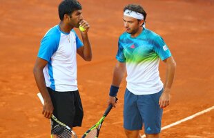 Mergea și Bopanna în "optimile" de dublu de la Roland Garros