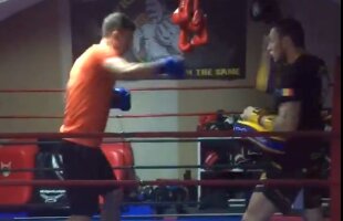 VIDEO S-a "făcut" luptător de K1 » Un fost fotbalist al Stelei a intrat în ring. Imagini inedite