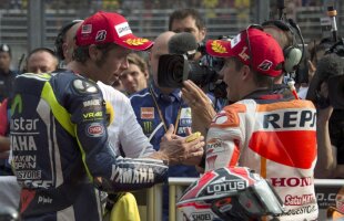 VIDEO Faza zilei s-a petrecut după cursa de la Barcelona » Rossi s-a dus la Marquez