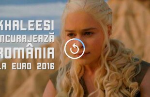 VIDEO "Asta e strategia!" » Mesaj incredibil primit de tricolori, de peste Marea Îngustă! Ce ne transmite Khaleesi Daenerys Targaryen înainte de EURO! :D