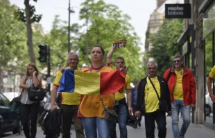 VIDEO+FOTO Fanii României fac spectacol în Paris » Atmosferă de sărbătoare înainte de Franța - România