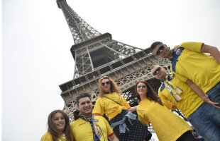 FOTO Notre Paris » Suporterii români au invadat Parisul: cele mai tari imagini dinaintea meciului cu Franța