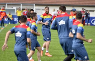 GALERIE FOTO + VIDEO Antrenament lejer pentru "tricolori" după eșecul cu Franța! Jucătorii s-au refăcut mental și sunt gata de următoarele două dueluri