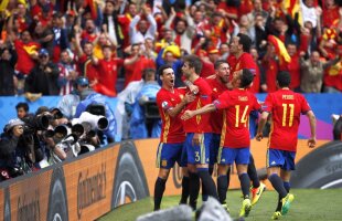 VIDEO + FOTO Victorie chinuită pentru Spania în primul meci de la EURO! Golul lui Pique din final îi salvează pe iberici