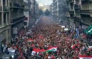 VIDEO 30.000 de maghiari au făcut SHOW pe străzile din Marseille! Imagini incredibile 