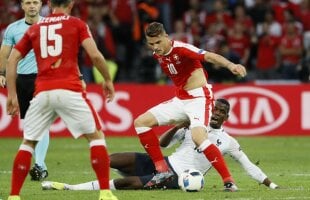 VIDEO + FOTO Imaginile serii vin de la Elveția - Franța! Xhaka, dezbrăcat de Pogba