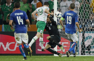 VIDEO Euro de limbă engleză » Irlanda a reușit surpriza cu Italia și s-a calificat în optimi, scor 1-0. Suedia, OUT după 0-1 cu Belgia