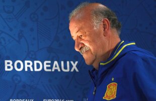 Viitorul lui Del Bosque pe banca Spaniei, incert după eliminarea în faţa Italiei