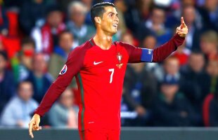 VIDEO Liderul Ronaldo » Moutinho se ascunsese pe bancă, dar Cristiano l-a chemat să execute un penalty cu Polonia! Cum l-a motivat căpitanul