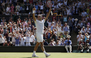 Forever Roger » Federer a fost condus cu 0-2 la seturi, dar a revenit și s-a impus in fața lui Cilici