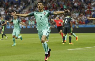 VIDEO Performanță incredibilă reușită de Cristiano Ronaldo » Starul portughez este cel mai bun marcator din istoria EURO