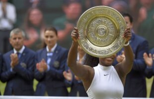 FOTO Serena Williams scrie istorie! S-a impus la Wimbledon și a egalat-o pe Steffi Graf la numărul de Grand Slam-uri