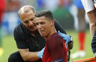 GALERIE FOTO Moment tulburător în finală! Cristiano Ronaldo s-a accidentat și a fost scos. Imaginile sunt zguduitoare! + Reacție imediată a lui Gareth Bale