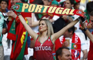 FOTO Pastel pentru titlu » Suporterii francezi și portughezi au creat o ambianță latină formidabilă la finala EURO 2016