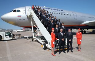 United a zburat în China cu Aeroflot » Mourinho a luat nouă juniori cu el