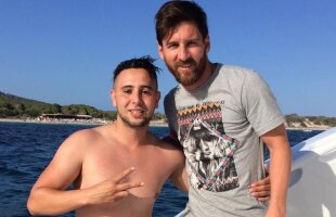 Poză cu Messi după un kilometru înot » Un fan Atletico Madrid a făcut imposibilul pentru un selfie cu starul Barcelonei