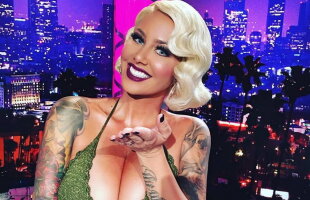 Amber Rose nu mai arată deloc aşa cum o ştiai! Acum are părul lung şi este super-hot