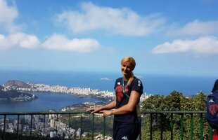 Rio văzut de sus » Naționala feminină de handbal a urcat pe muntele Corcovado, la statuia lui Iisus