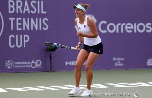 Irina Begu, victorioasă la Florianopolis! A întors soarta finalei și a câștigat la treilea titlu WTA al carierei