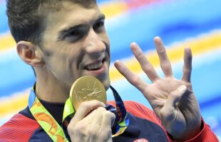 GALERIE FOTO "Rechinul" Phelps » Americanul a obținut a 22-a medalie de aur » Pe ce loc ar fi la #Rio2016, dacă ar fi o țară