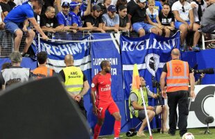 Atacat cu bățul! Parizianul Lucas Moura a fost victima unui fan Bastia când se pregătea să bată un corner