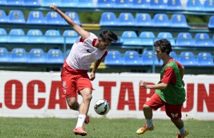 VIDEO Execuție à la Beckham! Ce gol a reușit un dinamovist la antrenament