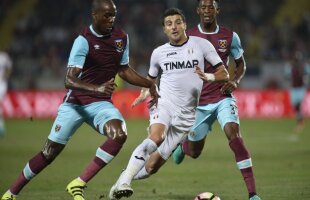 Daniel Niculae speră să dea lovitura la Londra, în returul cu West Ham: "Să nu repetăm greșelile de la Cluj!"