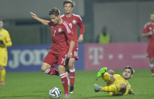 Final de drum » România U21 a pierdut clar în Danemarca și ratează locurile de baraj, 1-3
